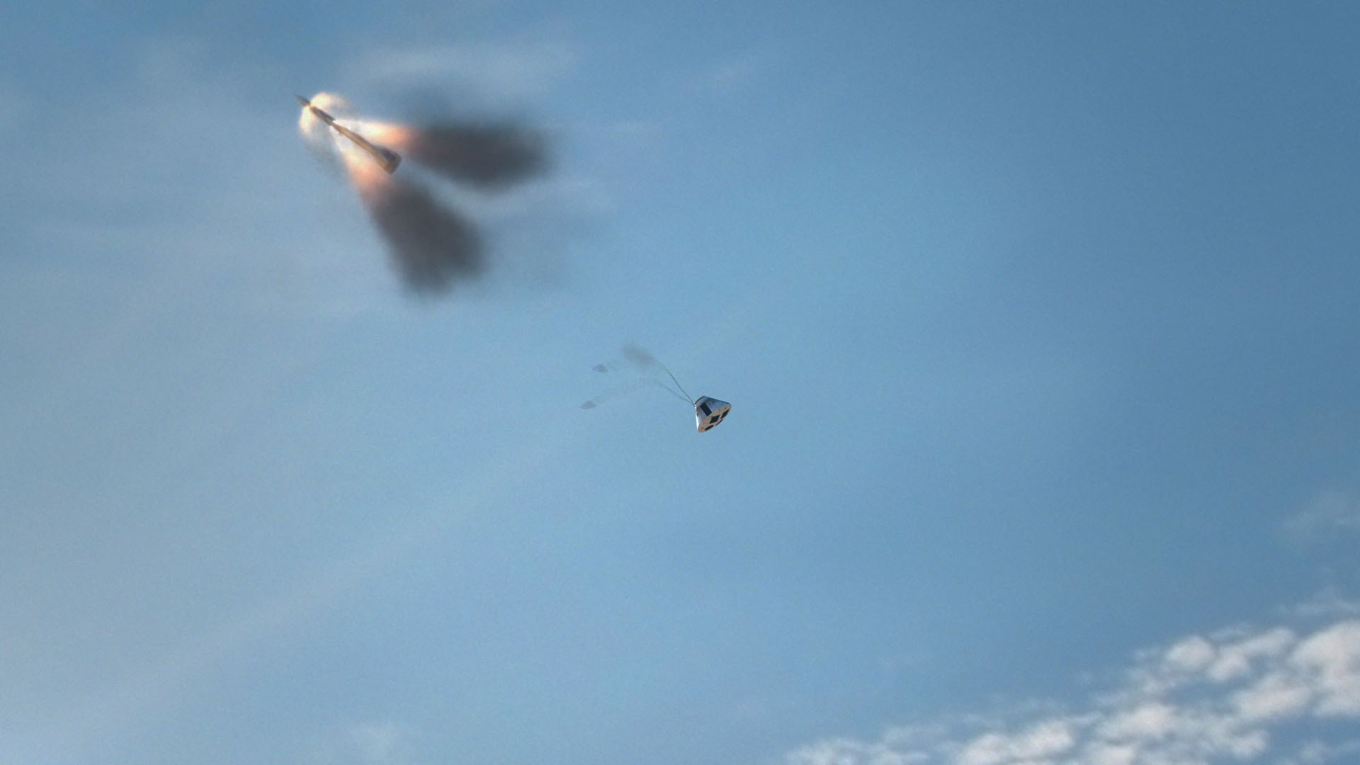 Orion Integrated Vehicle PA-1 HD Stills from Frassanito and Associates